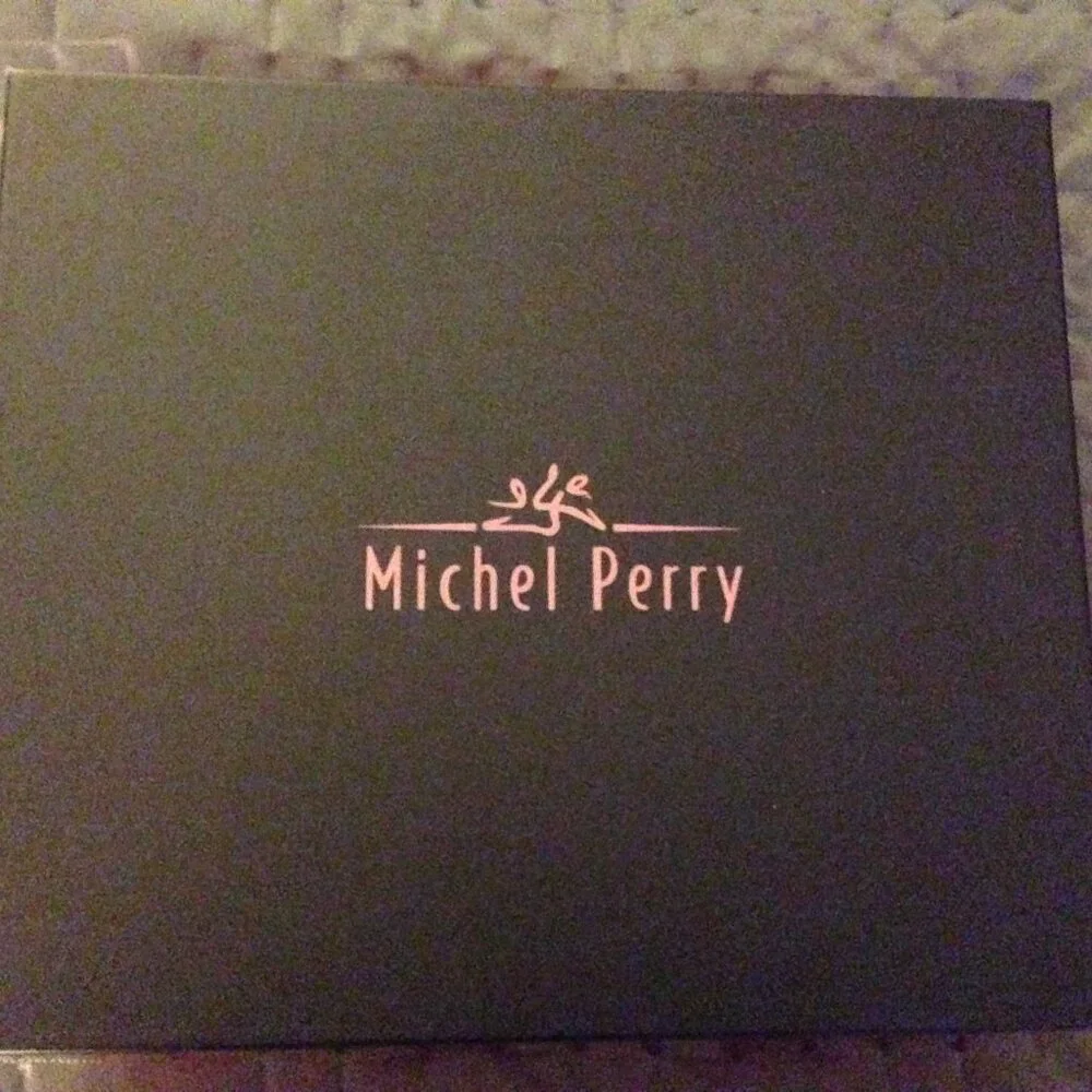 NWT VTG Carolyn Bessette Black Leather Short Boots by Michel Perry - Picture 14 of 16